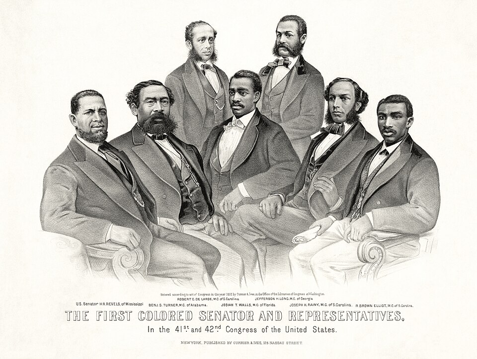 New York City — First Colored Senator and Representatives