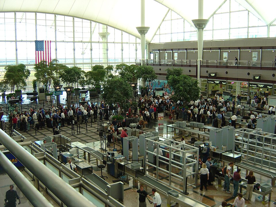 Airport Security Lines — Airport security lines