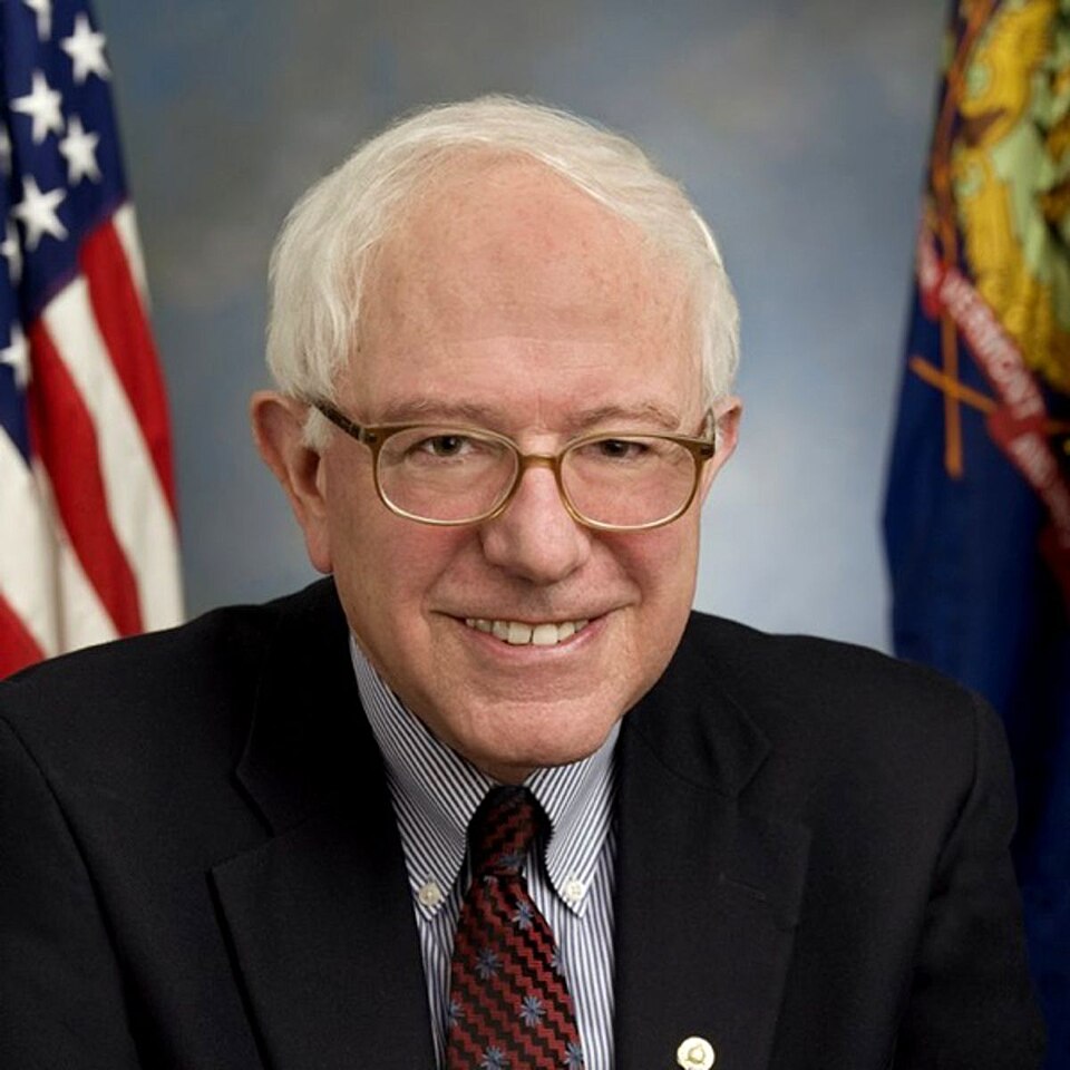 Bernie Sanders — Sanders portrait square