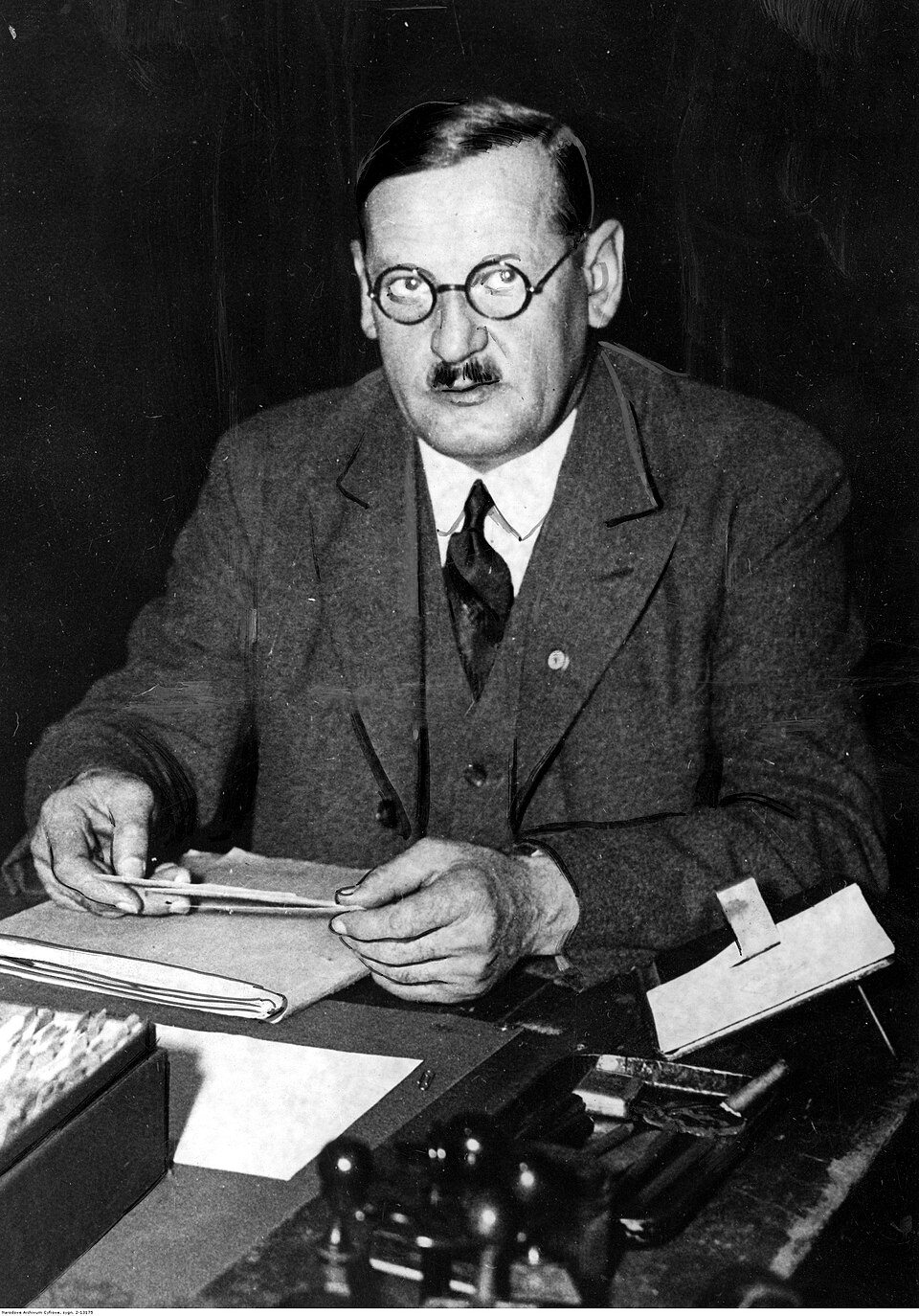 German Far — Anton Drexler at desk