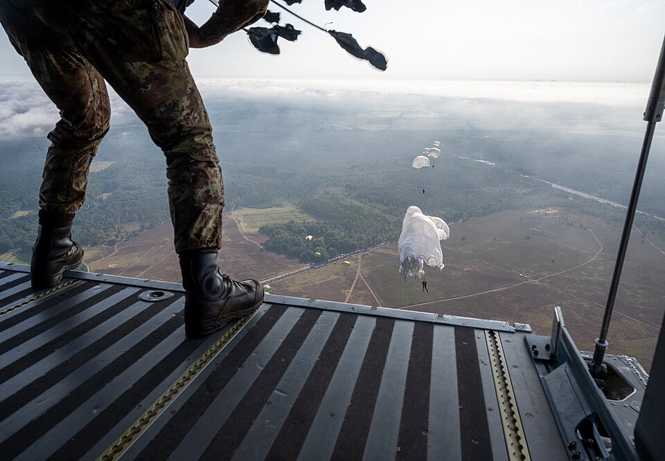 Releases Dozens — U S Airmen jump alongside NATO partners during Falcon Leap 21 (6847781)
